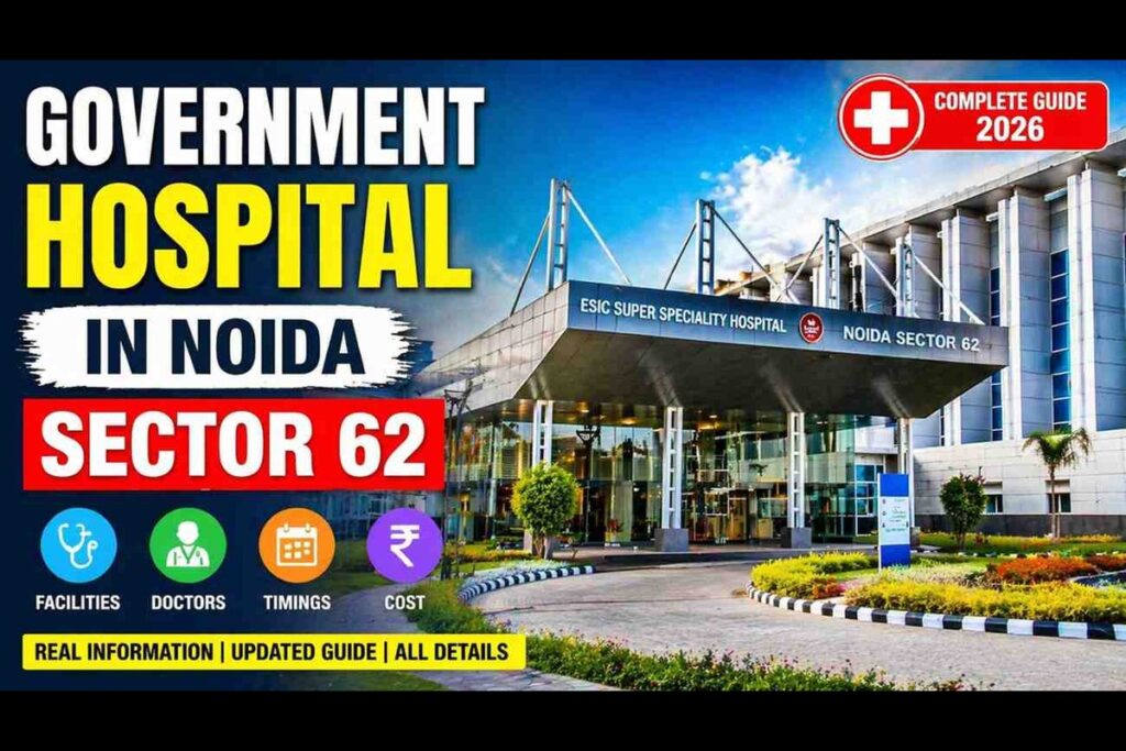 Government hospital in Noida Sector 62