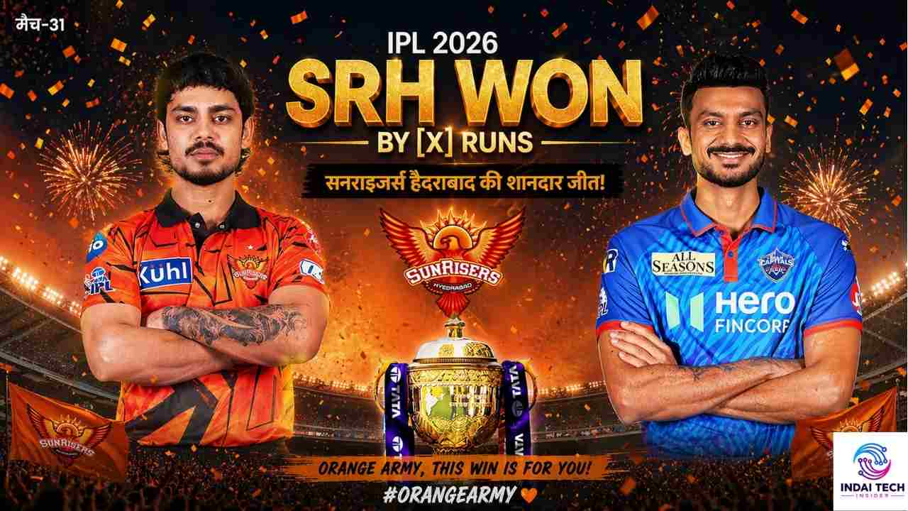 IPL 2026: Sunrisers Hyderabad vs Delhi Capitals Result, Winner, Scorecard & Updated Standings