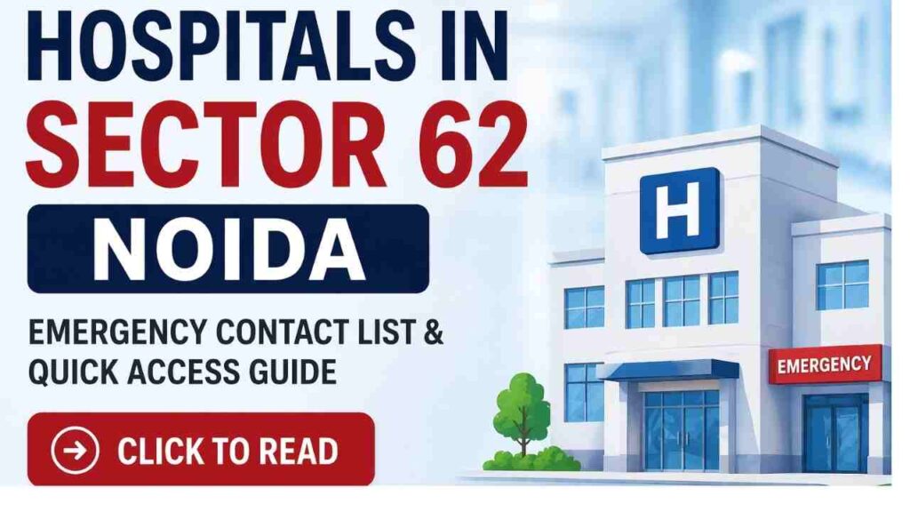 Hospitals in Sector 62 Noida: Emergency Contact List and Quick Access Guide