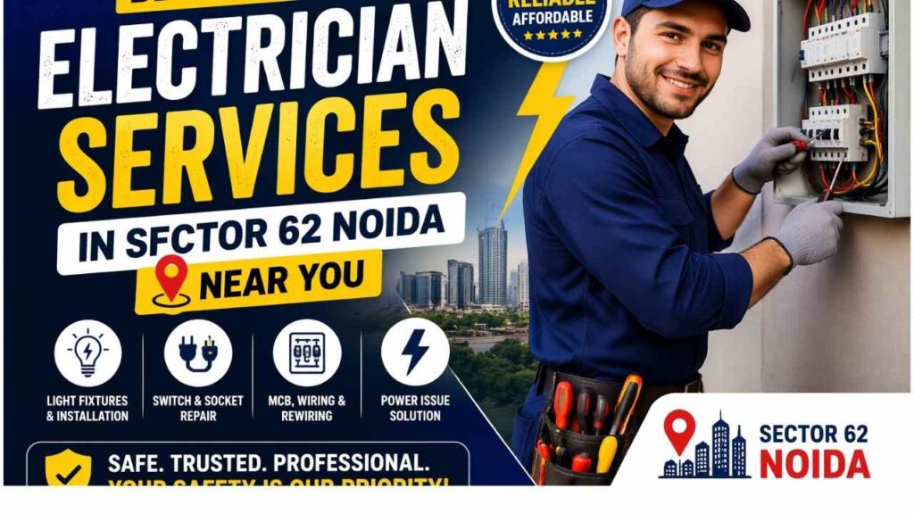 Electrician Services in Sector 62 Noida