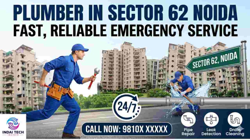 24 Hour Plumber in Sector 62 Noida: Fast, Reliable Emergency Service