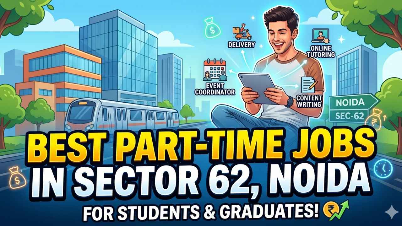 Best Part-Time Jobs in Sector 62, Noida Today