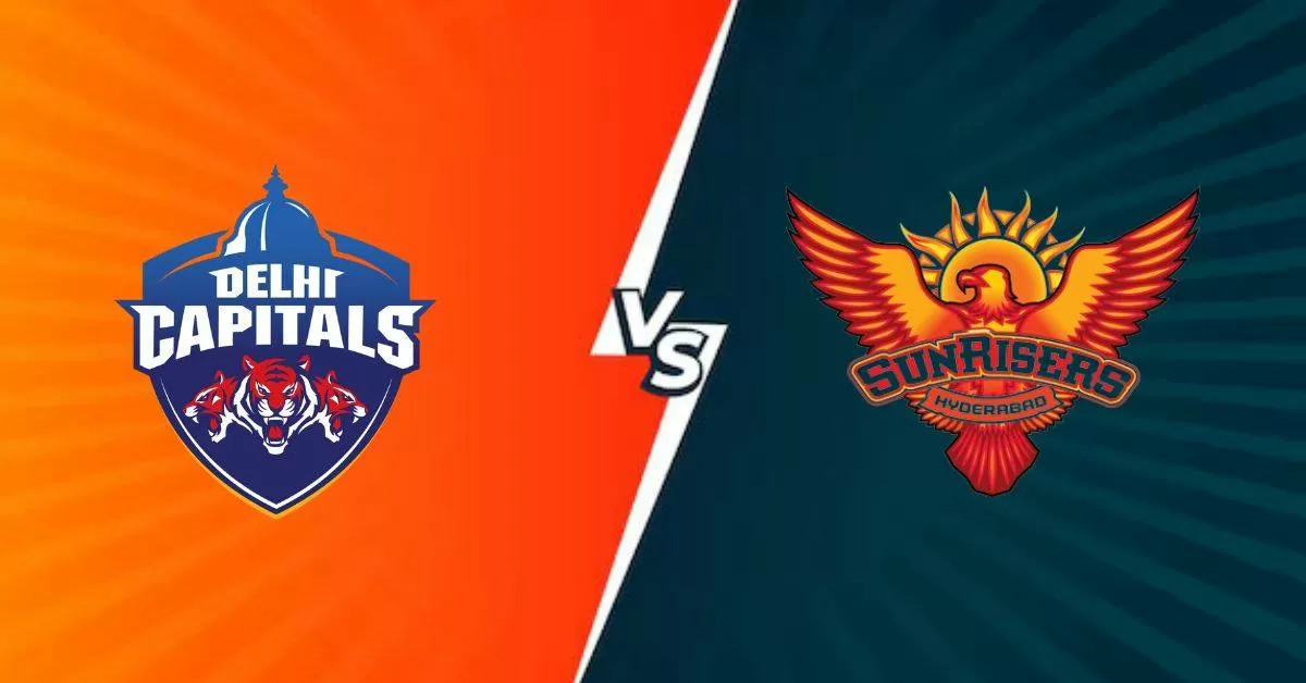 sunrisers hyderabad vs delhi capitals standings