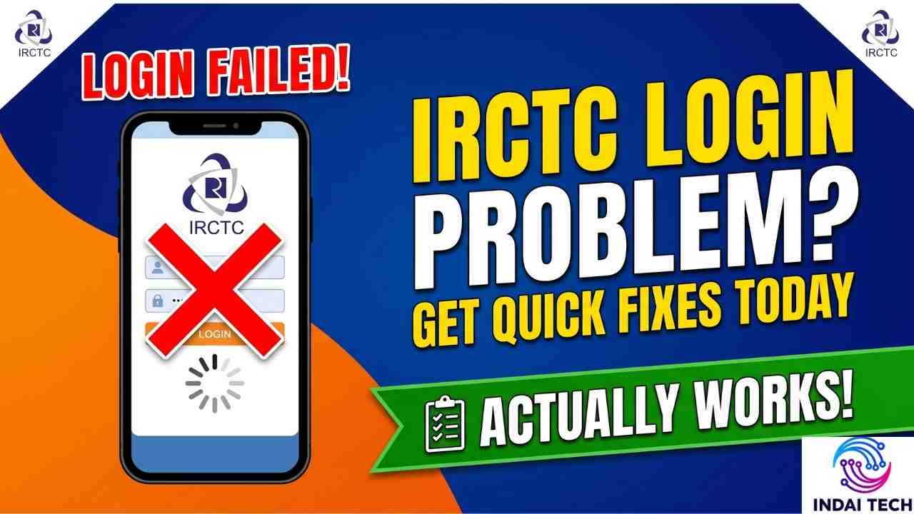 IRCTC Login Problem