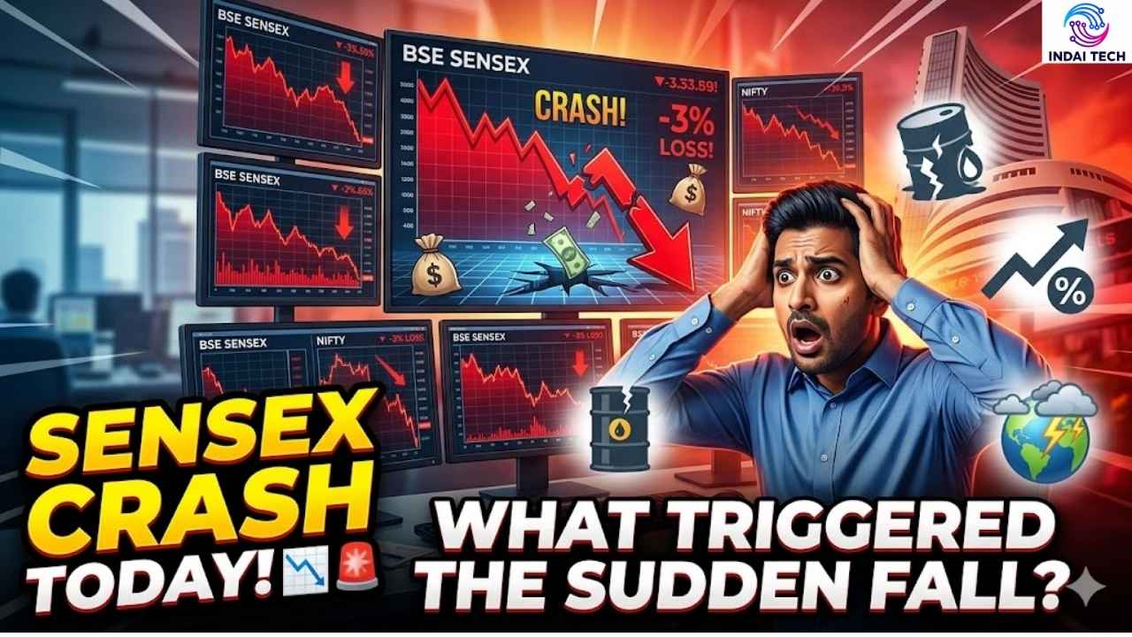 Sensex Crash Today