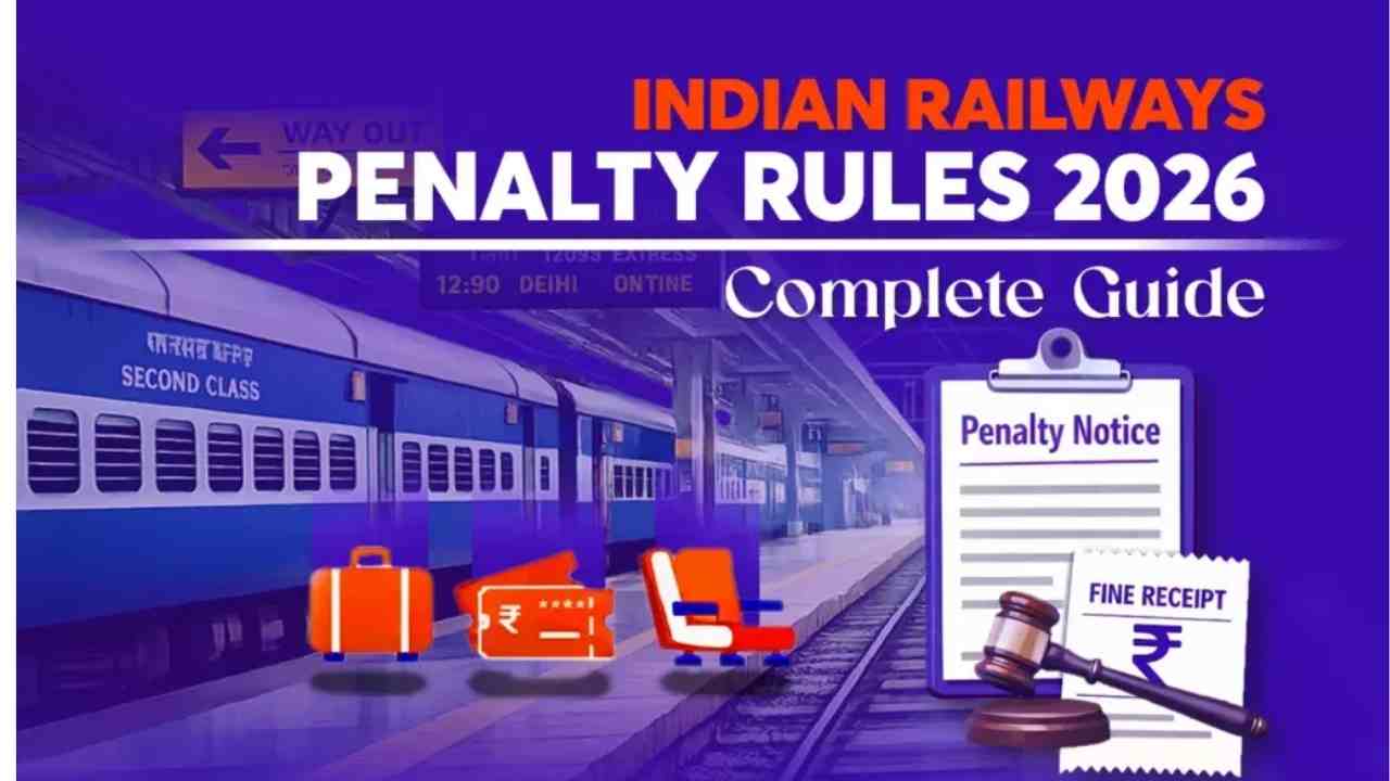 Indian Railways Ticketless Travel Penalties